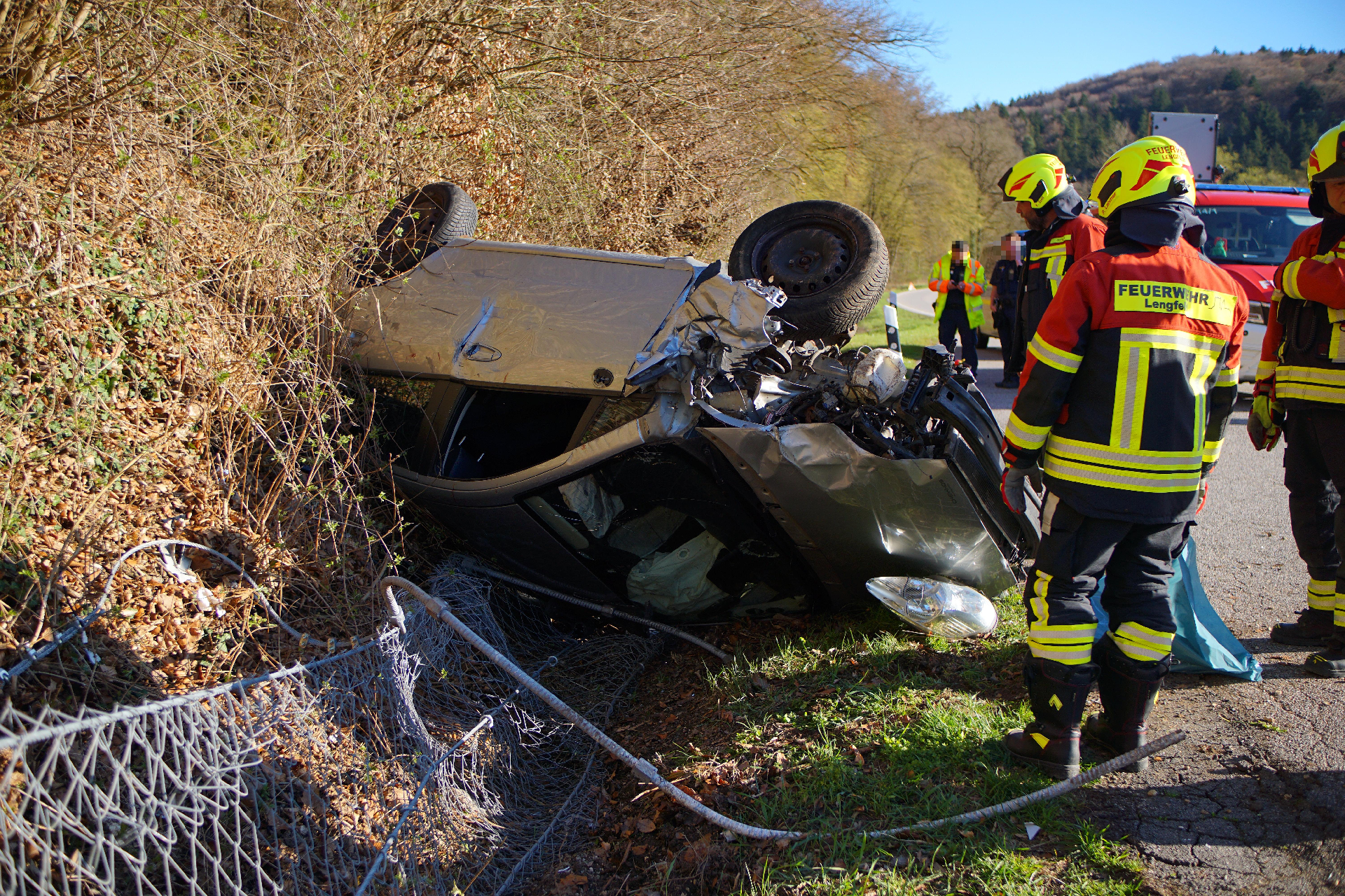 Einsatzfoto Verkehrsunfall